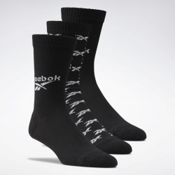CLASSICS FOLD-OVER CREW SOCKS 3 PAIRS - SVARTIR CLASSICS FOLD-OVER CREW SOCKS 3 PAIRS - SVARTIR