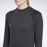 THERMOWARM TOUCH GRAPHIC BASE LAYER LONG-SLEEVE TOP - SVARTUR