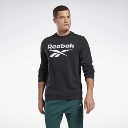 REEBOK IDENTITY BIG LOGO CREW - SVÖRT REEBOK IDENTITY BIG LOGO CREW - SVÖRT