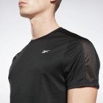 WORKOUT READY TECH T-SHIRT - SVARTUR