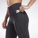 LUX HIGH-RISE LEGGINGS - SVARTAR