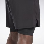 EPIC TWO-IN-ONE SHORTS - SVARTAR