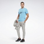 REEBOK IDENTITY JOGGERS - GRÁAR