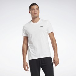 REEBOK IDENTITY T-SHIRT - HVÍTUR REEBOK IDENTITY T-SHIRT - HVÍTUR
