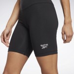 REEBOK IDENTITY FITTED LOGO SHORTS - SVARTAR