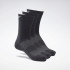 ACTIVE FOUNDATION MID-CREW SOCKS 3 PAIRS - SVARTIR