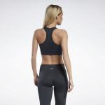 RUNNING ESSENTIALS HIGH-IMPACT BRA - SVARTUR