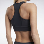 RUNNING ESSENTIALS HIGH-IMPACT BRA - SVARTUR