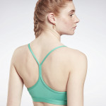 LUX SKINNY STRAP SPORTS BRA - GRÆNN