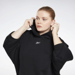 STUDIO RETRO OVERSIZE HOODIE (PLUS SIZE) - SVÖRT