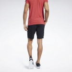 WORKOUT READY GRAPHIC SHORTS - SVARTAR/GRÁAR