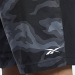 WORKOUT READY GRAPHIC SHORTS - SVARTAR/GRÁAR