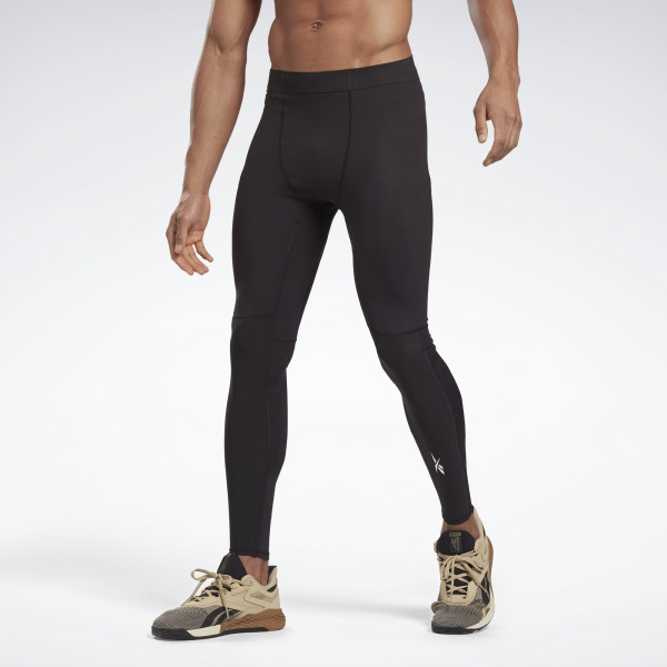 UNITED BY FITNESS COMPRESSION TIGHTS - SVARTAR