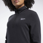 OUTERWEAR FLEECE QUARTER-ZIP - SVÖRT