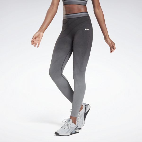 UNITED BY FITNESS SEAMLESS HIGH RISE LEGGINGS - GRÁAR