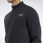 OUTERWEAR FLEECE QUARTER-ZIP - SVÖRT