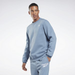 REEBOK IDENTITY CREW SWEATSHIRT - BLÁ