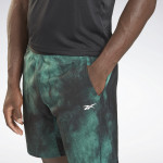 EPIC LIGHTWEIGHT PRINTED TRAINING SHORTS - SVARTAR/GRÆNAR