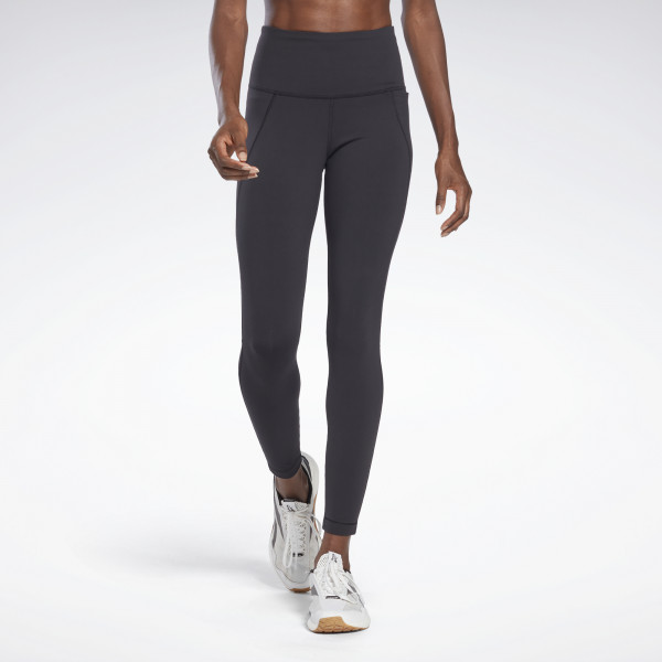 LUX HIGH-WAISTED LEGGINGS - SVARTAR