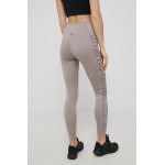 BOLD HIGH-WAISTED RUCHED LEGGINGS - LJÓSBRÚNAR